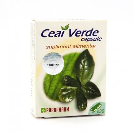 Ceai Verde, 30 capsule