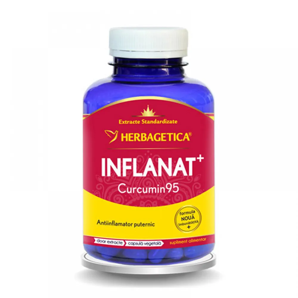 Inflanat Curcumin 95 (120 capsule), Herbagetica