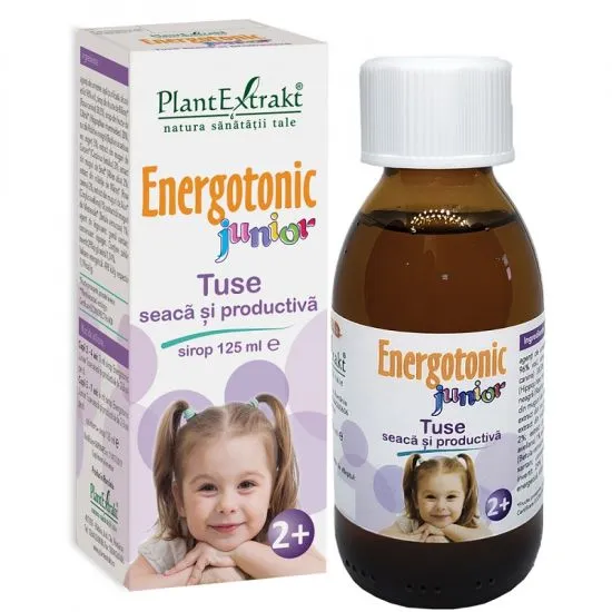 Plant E Energotonic Junior Tuse Seaca si Productiva x 125ml