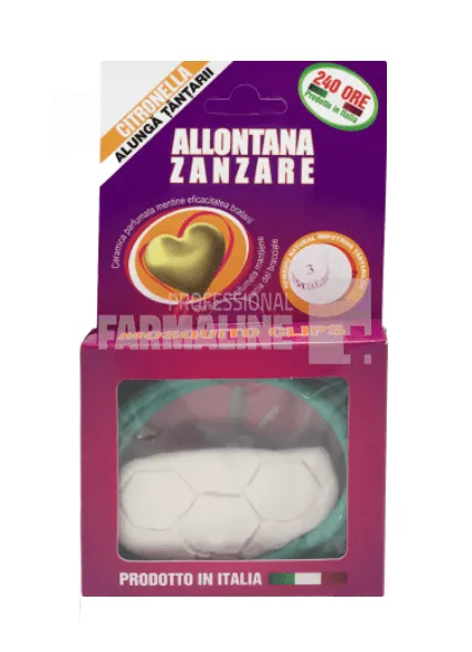 Bratara anti-tantari parfumata citronella 3 cercuri