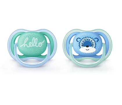 AVENT SUZETE ULTRA AIR 6-18 LUNI X 2 BUC BAIETI