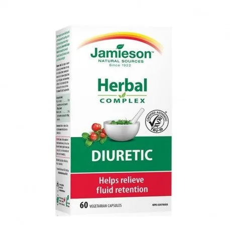 Jamieson Diuretic din plante, 60 capsule