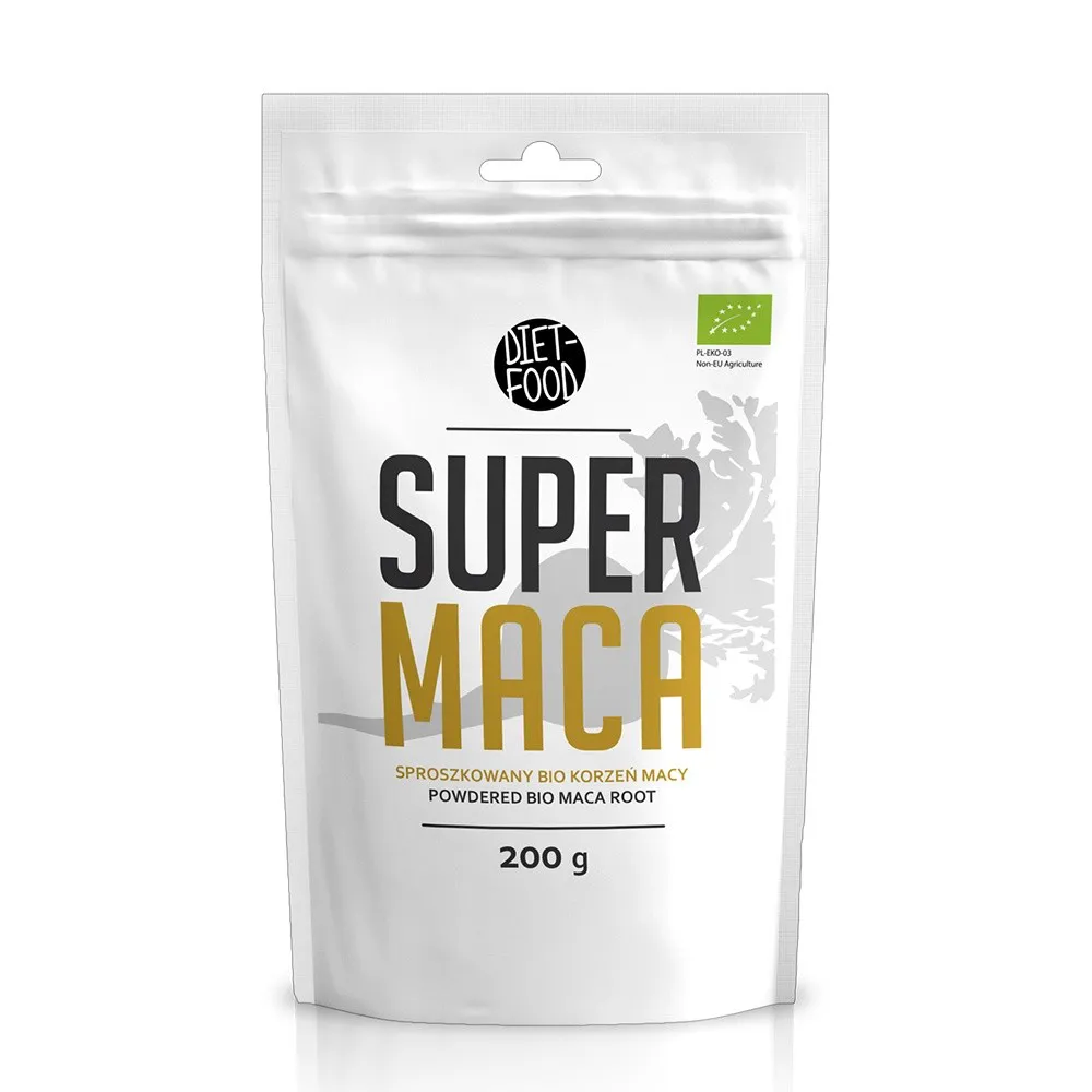 Maca - pulbere bio (200g), Diet-Food