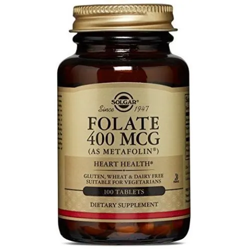 Folate 400mcg (Metafolin) x 50 comprimate