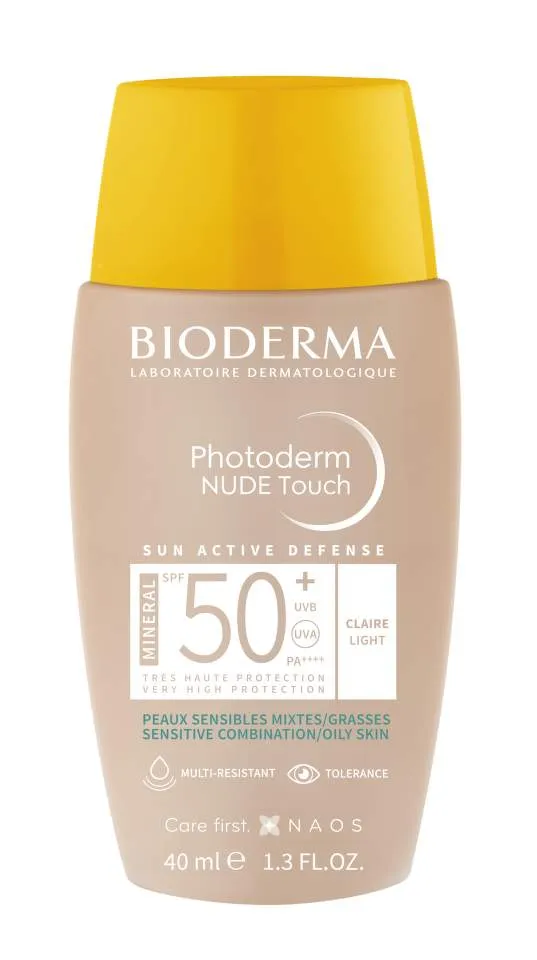 BIODERMA PHOTODERM NUDE TOUCH MINERAL DESCHIS SPF 50+ X 40ML