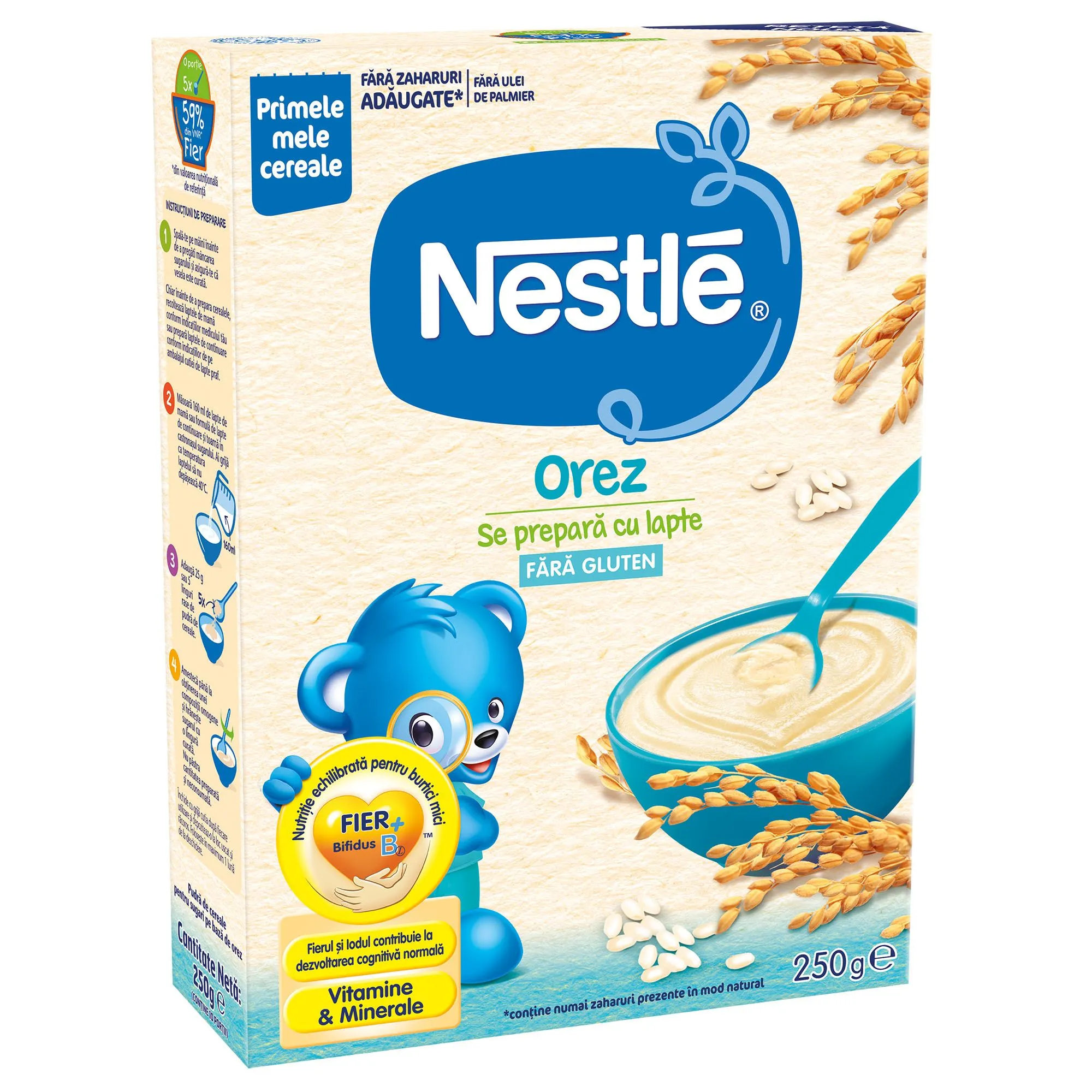 NESTLE CEREALE OREZ X 250 G  COPII