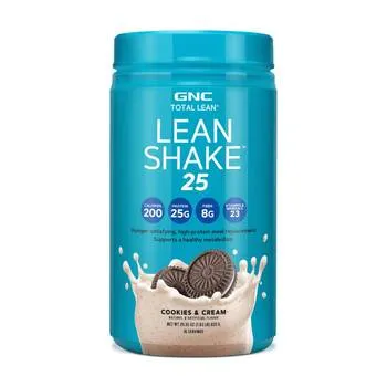 Shake proteic cu aroma de biscuiti si frisca Total Lean, 832g, GNC