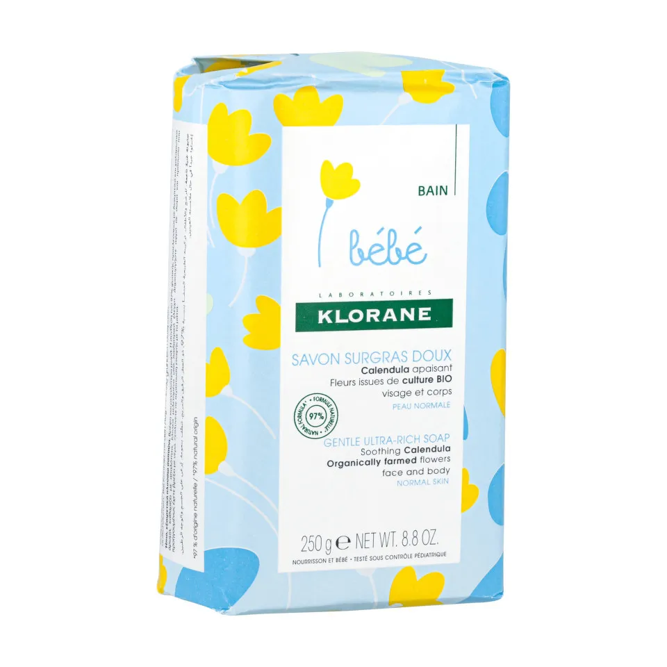 KLORANE BEBE SAPUN CU EXTRACT DE GALBENELE 250G