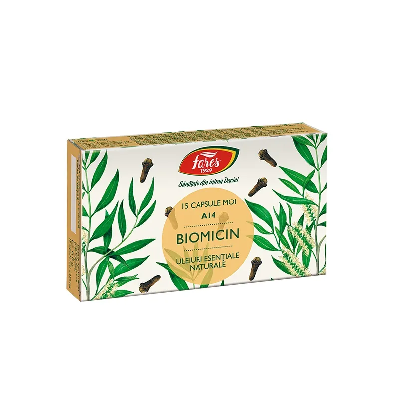 Biomicin ,15 capsule moi