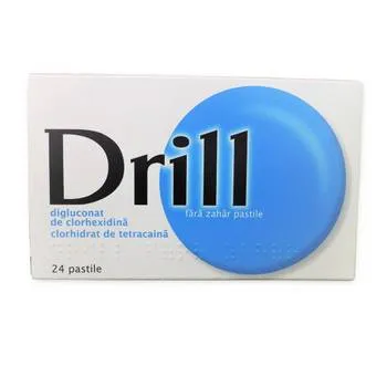 Drill fara zahar, 24 pastile, Pierre Fabre