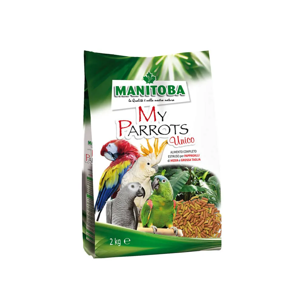 Manitoba My Parrots Unico - Hrana completa pentru papagali - 2kg