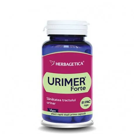 Urimer forte, 10 capsule, Herbagetica