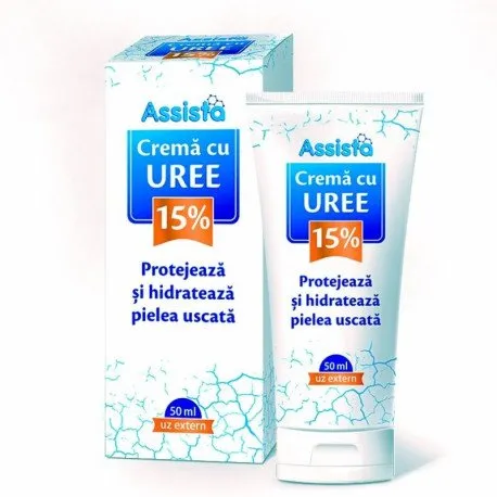 Assista Crema cu Uree 15%, 50 ml, piele atopica