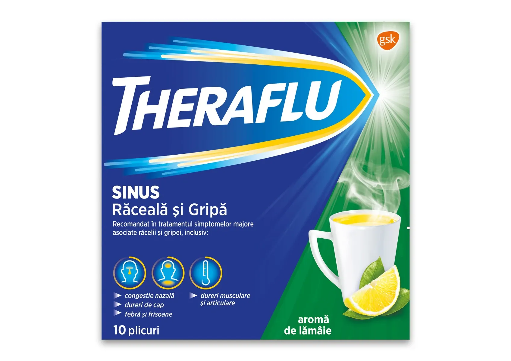 THERAFLU SINUS RACEALA SI GRIPA x 10