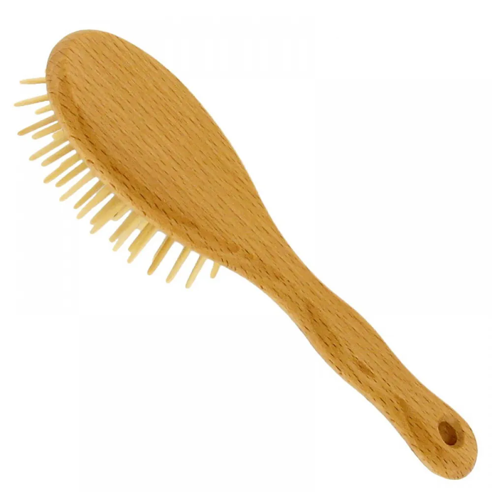 Perie mica din lemn de fag (dinti cu varf ascutit), Forster's Natural Products