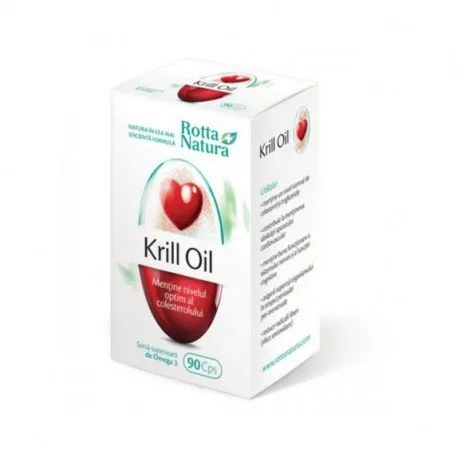 ROTTA NATRA Ulei de Krill, 90 capsule