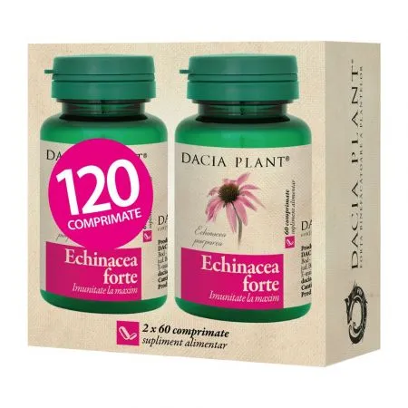 Echinacea forte, 120 comprimate, Dacia Plant