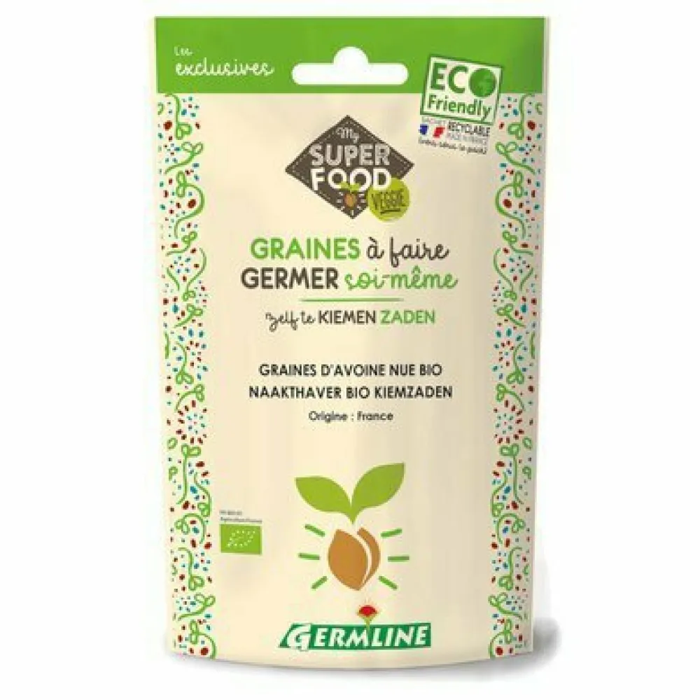 Ovaz boabe pentru germinat bio (200g)