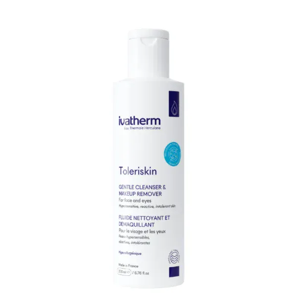 Ivatherm Toleriskin Demachiant fluid pentru pielea hipersensibilizata x 200ml