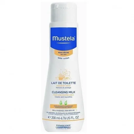 Mustela Lapte de curatare pentru copii, 200 ml