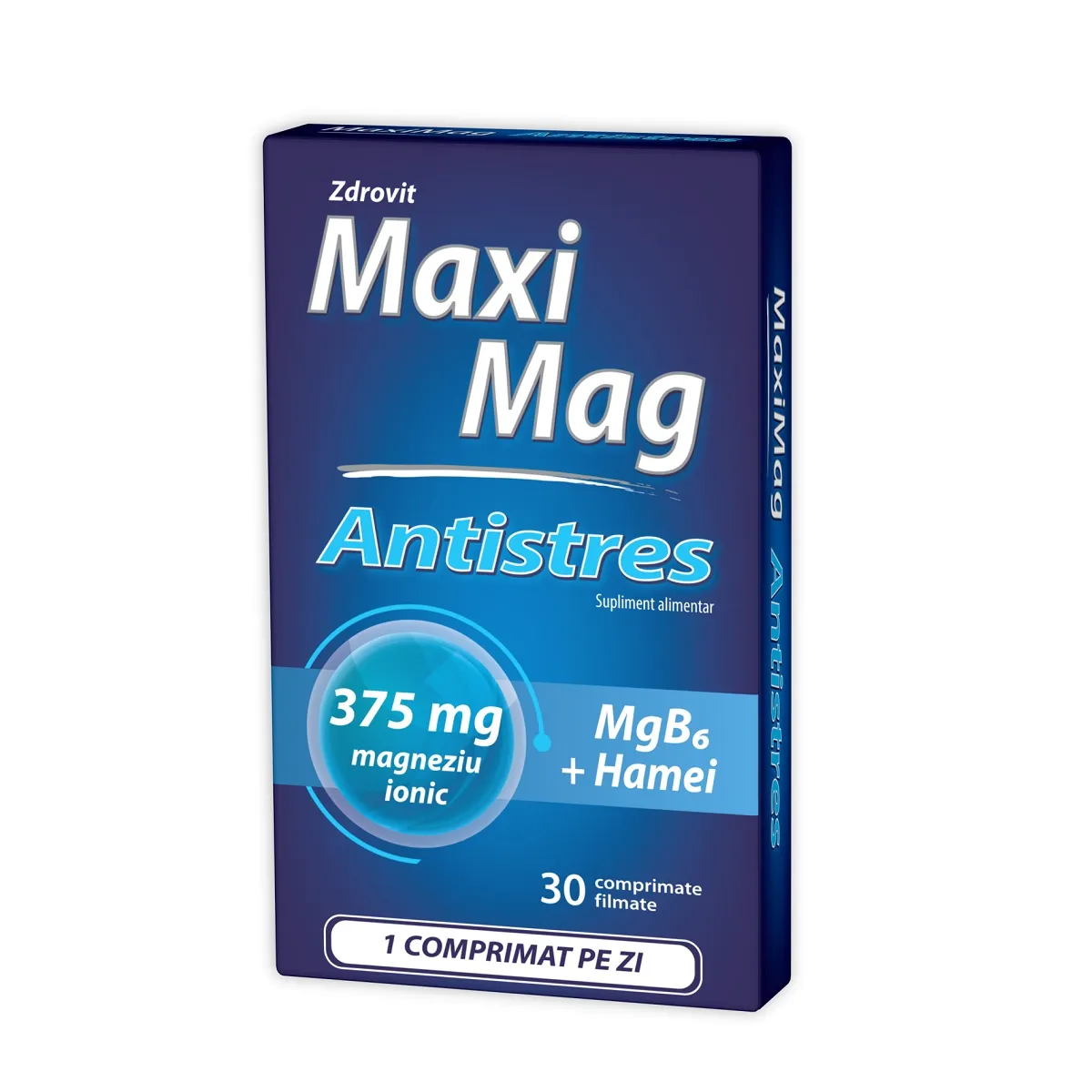 MaxiMag Antistres , 30 comprimate