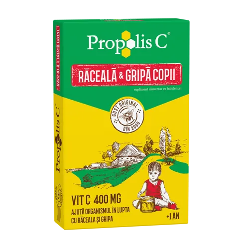 PROPOLIS C RACEALA SI GRIPA COPII X 8 PLICURI