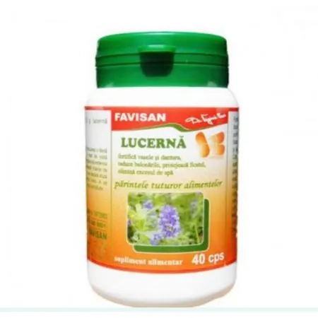 Lucerna, 40 capsule, Favisan