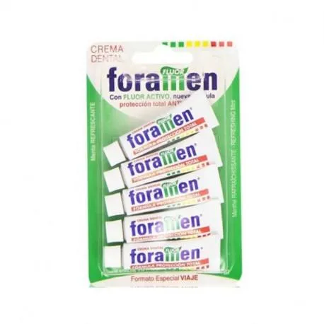 Foramen 320 Travel set calatorie pasta de dinti 5 bucati x 5 ml