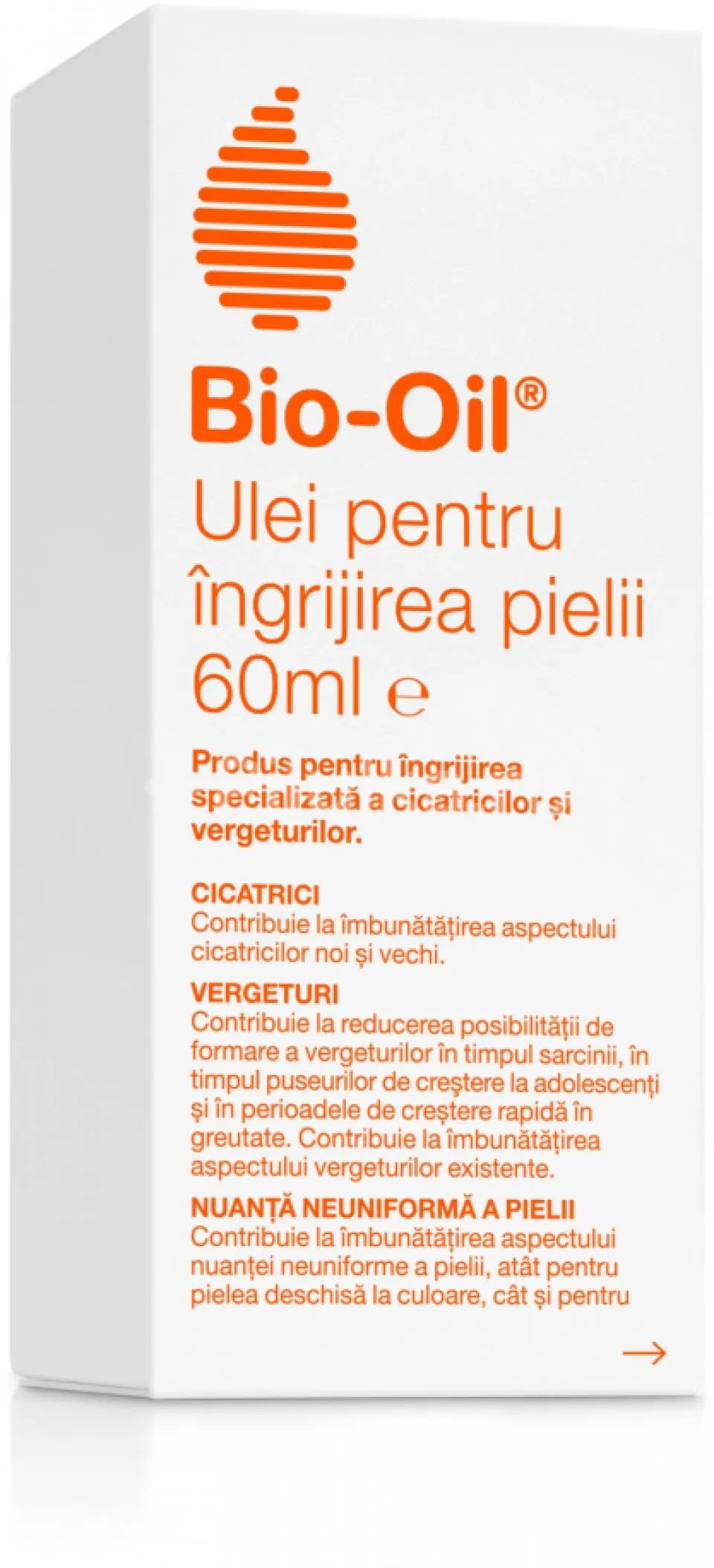Ulei pentru ingrijirea pielii, 60 ml, Bio Oil
