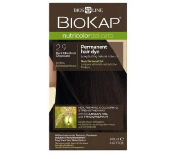 NUTRICOLOR ND00290 VOPSEA PAR 2.9 DARKCHESTNUT CHOCOLATE 140ML
