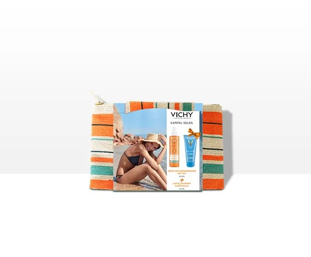 VICHY Capital Soleil Spray anti-deshidratare SPF50+ x 200ml+Lapte dupa plaja100ml