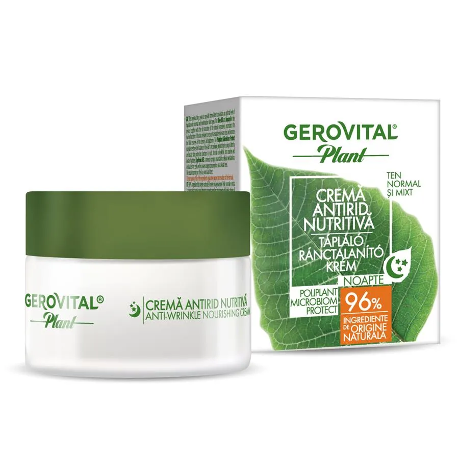 Gerovital Plant-Crema Antirid Nutritiv 50ml
