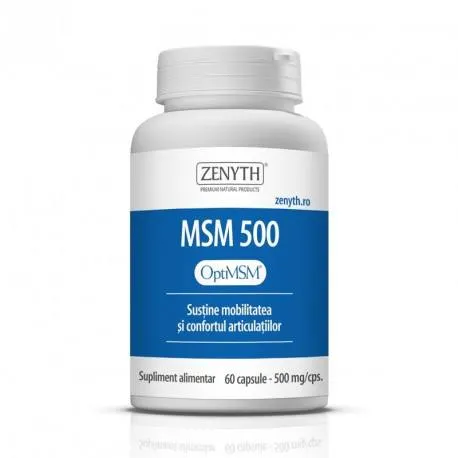 MSM 500 500mg, 60cps.
