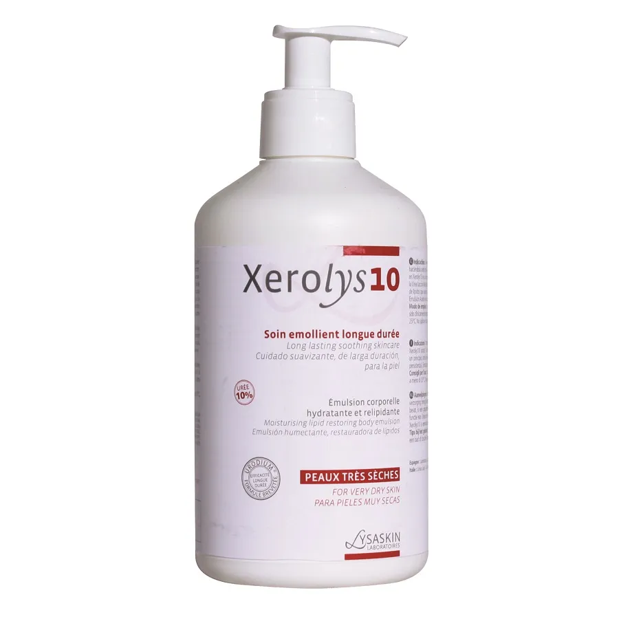 LYSASKIN XEROLYS 10 EMULSIE PIELE USCATA X 500 ML