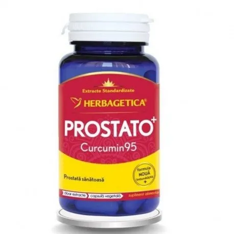 HERBAGETICA Prostato + Curcumin 95, 30 capsule