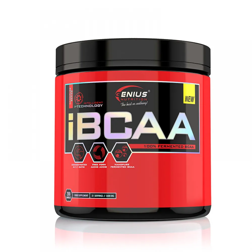 iBCAA (200 capsule), Genius Nutrition