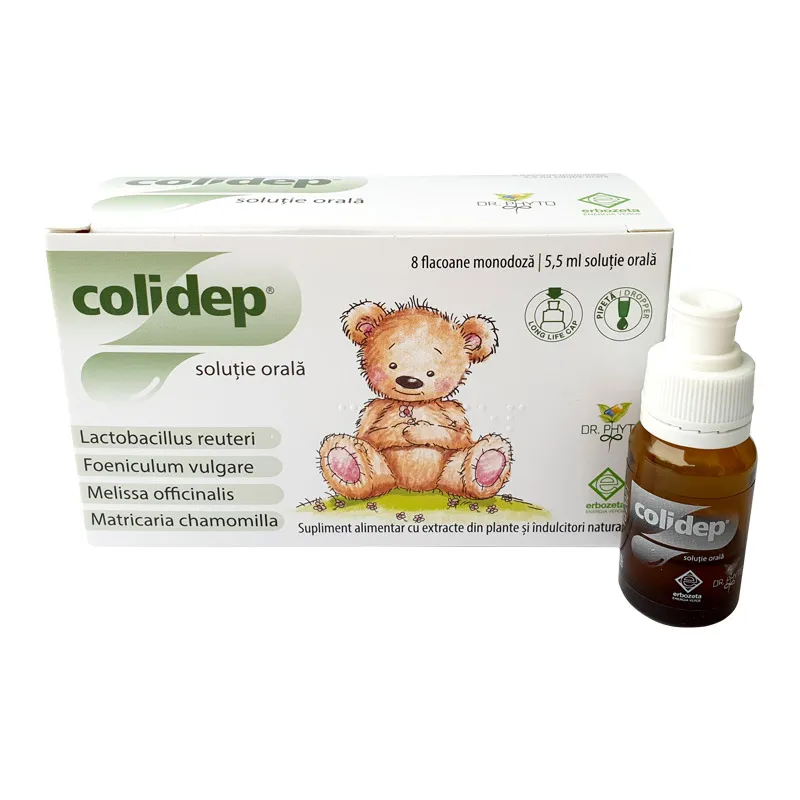 Colidep solutie,8 flacoane 5.5 ml