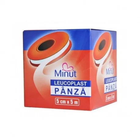 MINUT Leucoplast Panza, 5 cm x 5 m