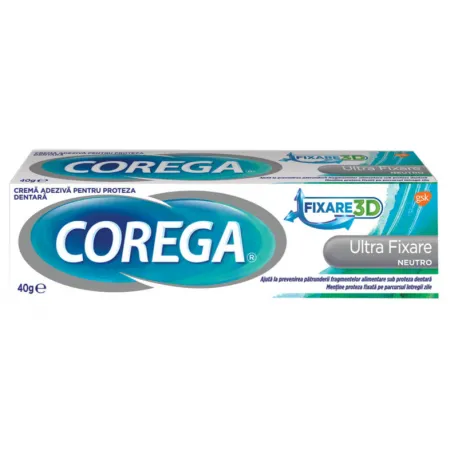 Corega Ultra fixare Neutro crema adeziva, 40 g