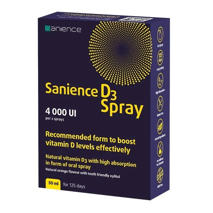 SANIENCE D3 SPRAY 4000UI