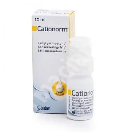 Picaturi oftalmice Cationorm, 10 ml, Santen