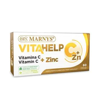 Vitamina C + Zinc Vitahelp, 60 capsule, Marnys