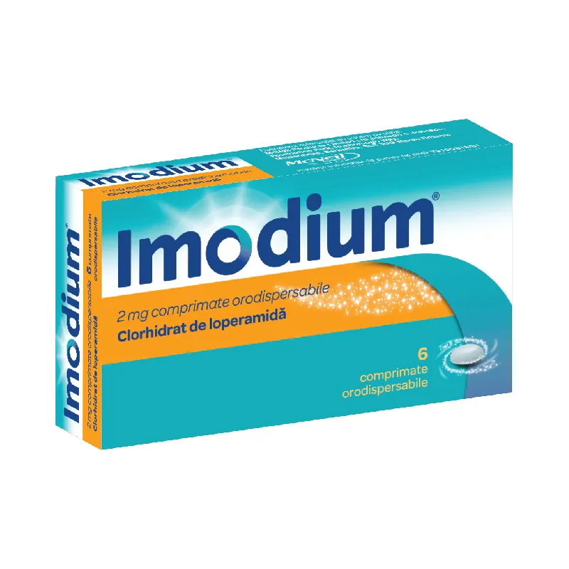 Imodium 2mg, 6 capsule,   orodispensabile Johnson&Johnson