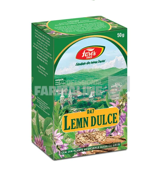 Fares Ceai Lemn Dulce radacina 50 g