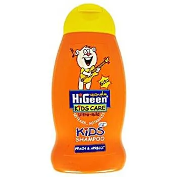 Sampon pentru copii cu aroma de piersici si caise Gito, 250ml, HiGeen