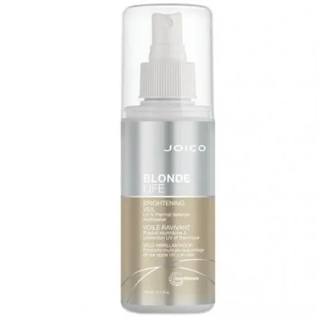 Spray pentru protectia parului blond Blonde Life Brightening Veil Spray, 150 ml, Joico