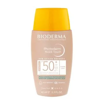 Fluid Nude Touch Mineral pentru ten foarte deschis cu SPF50+ Photoderm, 40ml, Bioderma