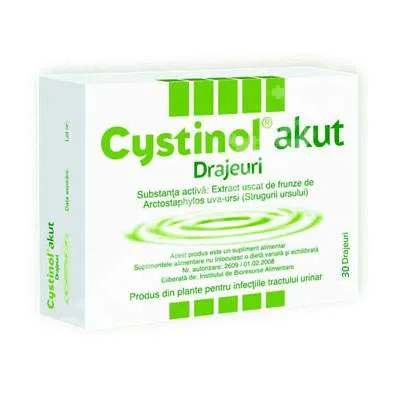 Cystinol akut ,30 drajeuri