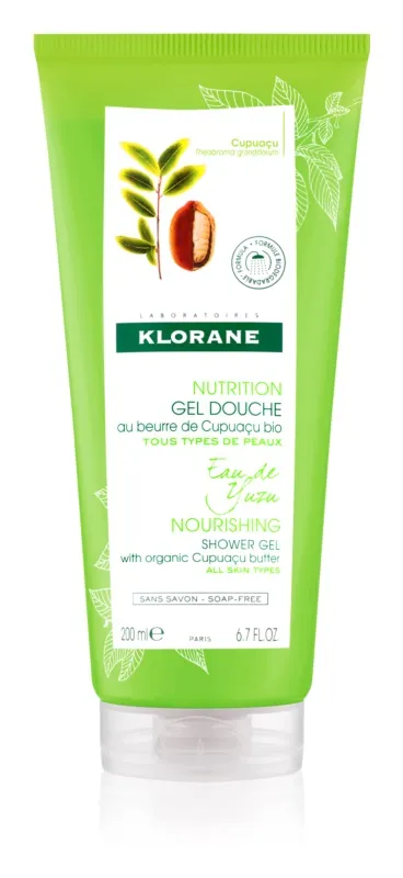 Klorane Gel Dus cu apa de yuzu 200ml