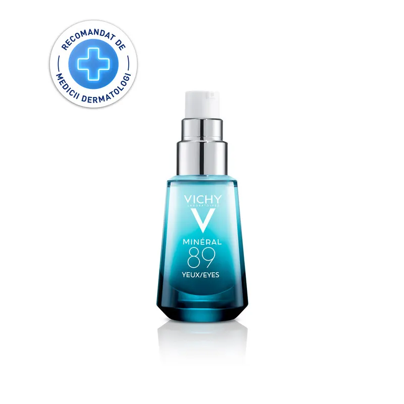 VICHY MINERAL 89 GEL CONTUR PENTRU OCHI CU EFECT REPARATOR SI DE FORTIFIERE 15ML